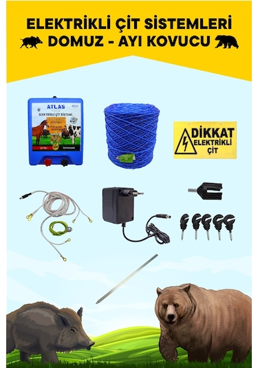 Atlas Domuz Ve Ayı Kovucu 5 Yıl Garanti 1500mt Ömürlük Ürün No3