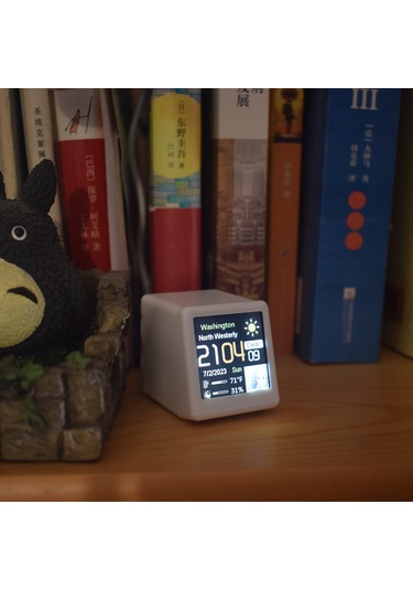 Renkli Oled Çok Fonksiyonlu Bilgi Ekranı Wifi Akıllı Beyaz