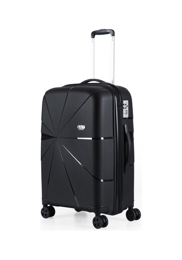 Ççs 5264 Polipropilen Büyük Boy Valiz Siyah