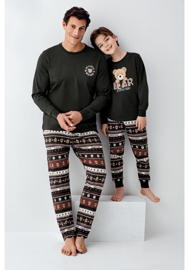 Arnetta Erkek Çocuk Antrasit Pijama Takımı Ar3462-c-v1