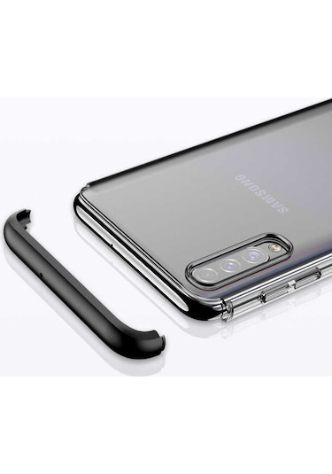 Samsung Galaxy Uyumlu A50s Kılıf Zore Nili Kapak Mavi