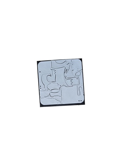 Montessori Sarı 3d Hayvan Figürlü Puzzle 18 Parça Zeka Oyunu