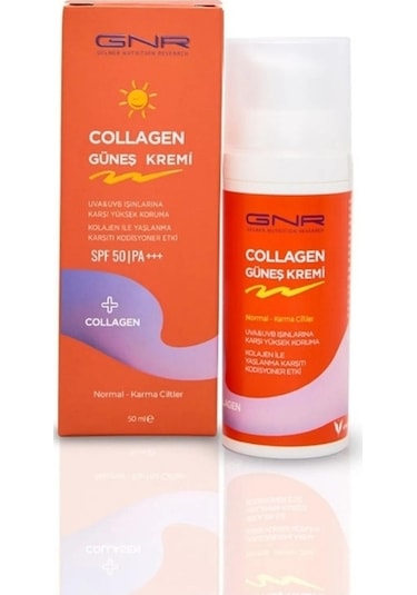 GNR Karma Ciltler İçin Collagen Güneş Kremi SPF50+ 50 ML