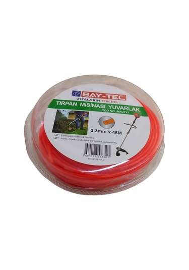 Bay-Tec Yuvarlak Tırpan Misinası 3.3 MM 46 M