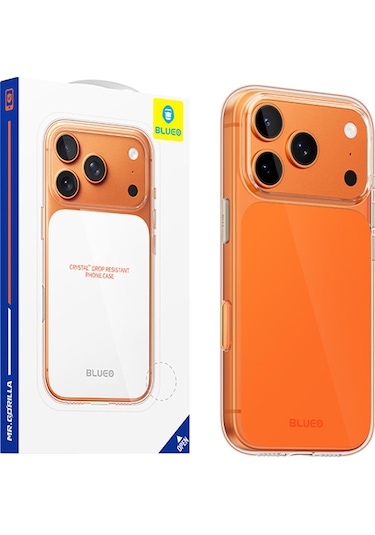 Apple Uyumlu iPhone 17 Pro Magsafe Şeffaf Sararma Karşıtı Manyetik Kılıf Crystal Drop Resistant Turuncu Apple Uyumlu iPhone 17 Pro Magsafe Şeffaf Sararma Karşıtı Manyetik Kılıf Crystal Drop Resistant Turuncu