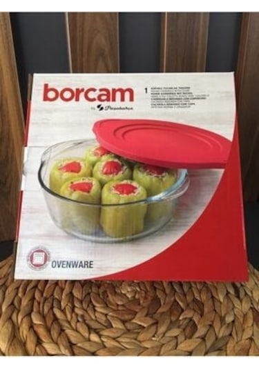 Paşabahçe Borcam Plastik Kapaklı Mini Yuvarlak Tencere 59133