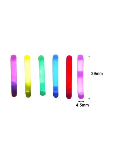 Dolıty 100x Balıkçılık Parlayan Çubuklar, Bobbers