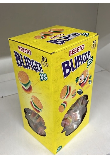 Burger Xs Jelibon 80 Adet