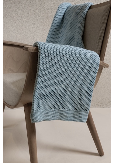 Miel Mavi Akrilik Çocuk Battaniyesi 80x100 33662 Kh-33662 Mavi