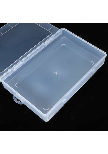 Ximistore9 Hafif Ve Pratik Pp Plastik Kapaklı Dikdörtgen İpad Ve Defter Saklama Kutusu Diğer