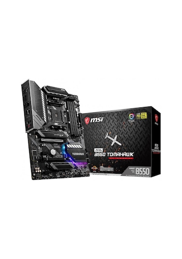 MSI MAG B550 Tomahawk AMD B550 5100 MHz (OC) DDR4 Soket AM4 ATX Anakart