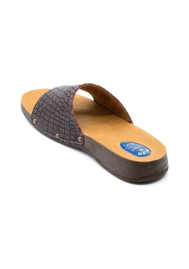 Erkek Hakiki Deri Topuk Dikeni Terlik