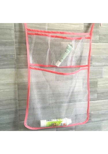 Konesam Banyo Oyuncakları Organizatörü - Sürekli İçerikli Mesh Çantası, Süper Hafif, Su Geçirmez, Çocuklar İçin Kolay Kullanim, Mavi, 45x33 Cm Renkli