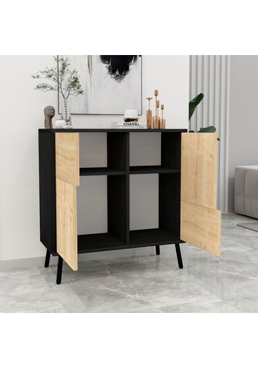 Darien Ç001 Ahşap Siyah/safir Meşe