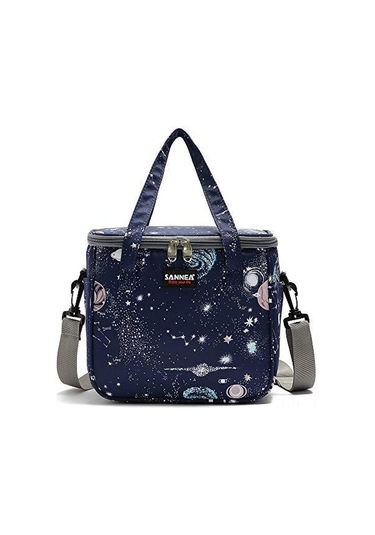 Qingmipy Isı Saklamalı Dışarıda Kullanıma Uygun Mutfak Çantası, Alüminyum Folyo İçli Sağlıklı Yemek Taşıyıcı, Sıcak/soğuk Tutucu El Çantası Çok Renkli