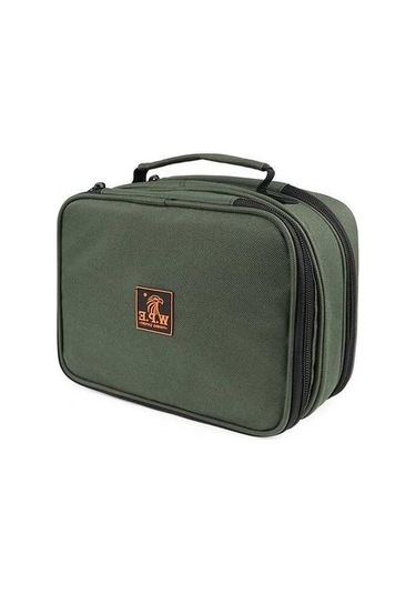 Pazly 600d Oxford Haki Yeşili Asker Balıkçı Çantası - 22x17x14 Cm - 426 G - Balık Avı İçin