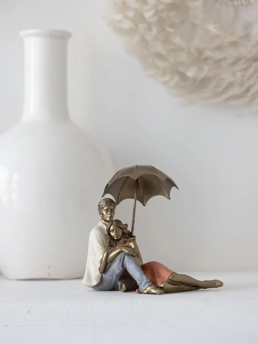 Lefard İç Mekan Dekorasyonu İçin "aşıklar" Figürü 12 Cm 178249534