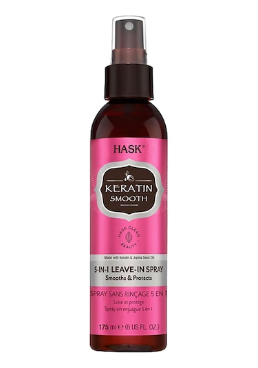 Hask Keratin Smooth 5-in-1 Kabarma Karşıtı Saç Spreyi 175 ML