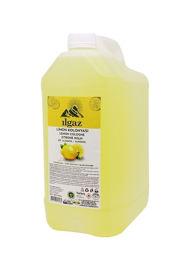 Tütün Kolonyası 5lt & Limon Kolonyası 5lt 2'li Hijyenik Bidon Kolonya Seti