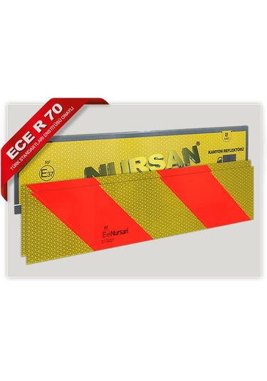 Tır - Kamyon - Traktör Reflektörü - Tse Onaylı - 2 Adet