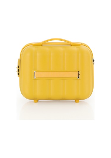 Mçs Polipropilen 2li Valiz Seti Orta & Makyaj V305 S21yy1000074-set 00012 Sarı