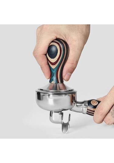 Suntek Kahve Tamper Portafilter Espresso Makineleri Için 51mm Çok Renkli