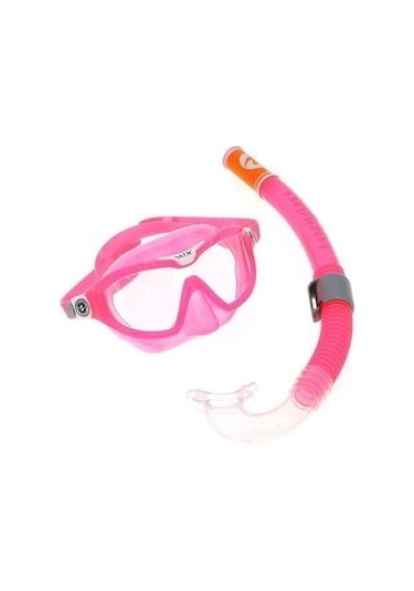 Aqualung Combo Mix Pembe Çocuk Maske Şnorkel Seti Pembe