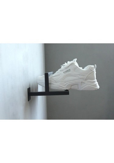 Aju Metal Ayakkabı Rafı Duvara Monte Ayakkabılık Modern Şık Tasarım Özel Ayakkabı Çizme Depolama 1 Adet Siyah Aju Metal Ayakkabı Rafı Duvara Monte Ayakkabılık Modern Şık Tasarım Özel Ayakkabı Çizme Depolama 1 Adet Siyah