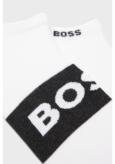 Boss Erkek Çorap 50469720 100 Beyaz Beyaz