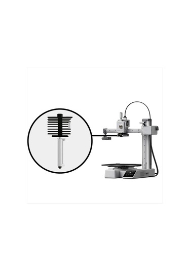 Leasetake Bambu Lab A1 Mini Nozul Montajı Hotend Kiti 0.4mm Sertleştirilmiş Çelik Bambu Lab 3d Yazıcı Aksesuarı İçin