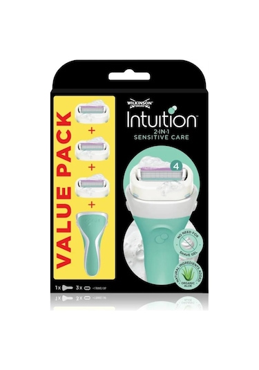 Wilkinson Sword Intution Kendinden Sabunlu Sistem Tıraş Bıçağı Ve Yedekleri