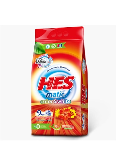 Hes Matik Color White Toz Deterjan 9 KG