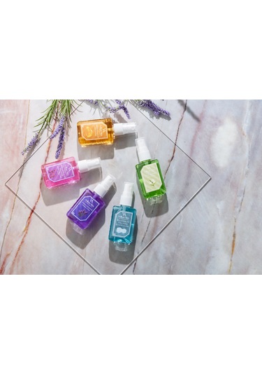 Volkan Ates Natural & Beauty 5'li Parfümlü Kolonya Seti 50 Ml