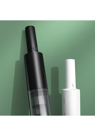 Moveevo 7.4v 120w 6000mbar Süper Emici Abs Akıllı Araç Ve Ev İçin Kuru/ıslak İkili Kullanım El Tipi Mini Süpürge Beyaz