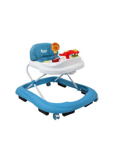 Babyhope 217 Lüks Oyuncaklı Yürüteç Mavi