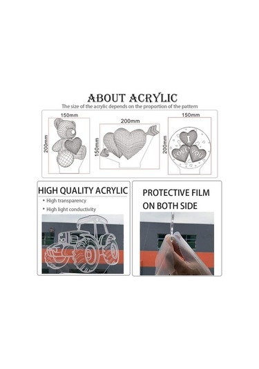 Wealthglow Elfen Yalan Lucy Nyu Anime 3d İllüzyon Gece Lambası Lambası 9s5dıg Siyah