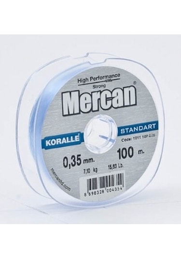 Mercan Koralle Standart Clear Misina 100M-040Mm
