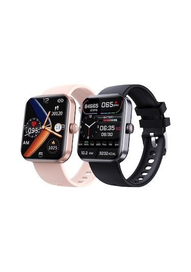 Springsun Sınır Ötesi F57l 1.91 Hd Ips Büyük Ekran Su Geçirmez Kalp Akıllı Saat (İthalatçı Garantili)