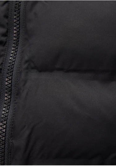 Mavi - Siyah Şişme Mont 0110295-900 Siyah