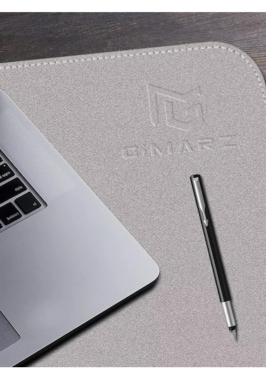 Gimarz Gimarz Deri Mousepad 25x25 Gümüş 215012060