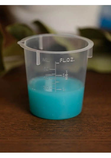 Hımmedsnab 50 Ml Ağızlı Ve Bölmeli Plastik Ölçü Kabı 153775896 Beyaz