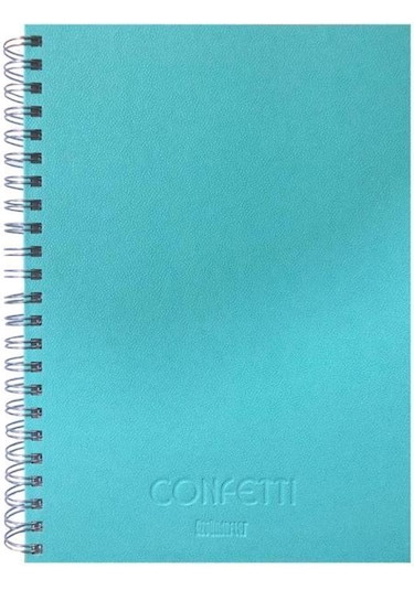 Özgün Confetti A4 Sert Kapak Spiralli Defter 180 Yp. Çizgili