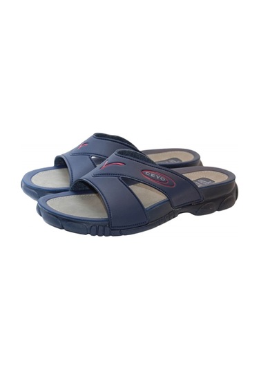 Ceyo 3200-1 Anatomik Erkek Terlik Lacivert-Lacivert-40 Lacivert