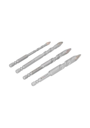 Besthome1 4'lü Sert Metal Matkap Ucu Seti - Cam, Seramik, Fayans İçin Yüksek Hassasiyetli Delme Aletleri