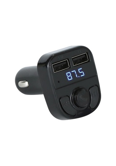 Sones X8 Araba Mp3 Kablosuz Stereo Müzik Çalar Tam Frekans Fm Verici Çift Usb Bağlantı Kablosuz Araç Şarj FM Transmitter 53047263