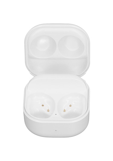 Konesam Samsung Galaxy Buds Fe Sm-r400 İçin Yerine Geçici Şarj Kutusu - 600mah Batarya, Type-c Kablolu, Led Göstergeli, Beyaz Kablolu Şarj Beyaz