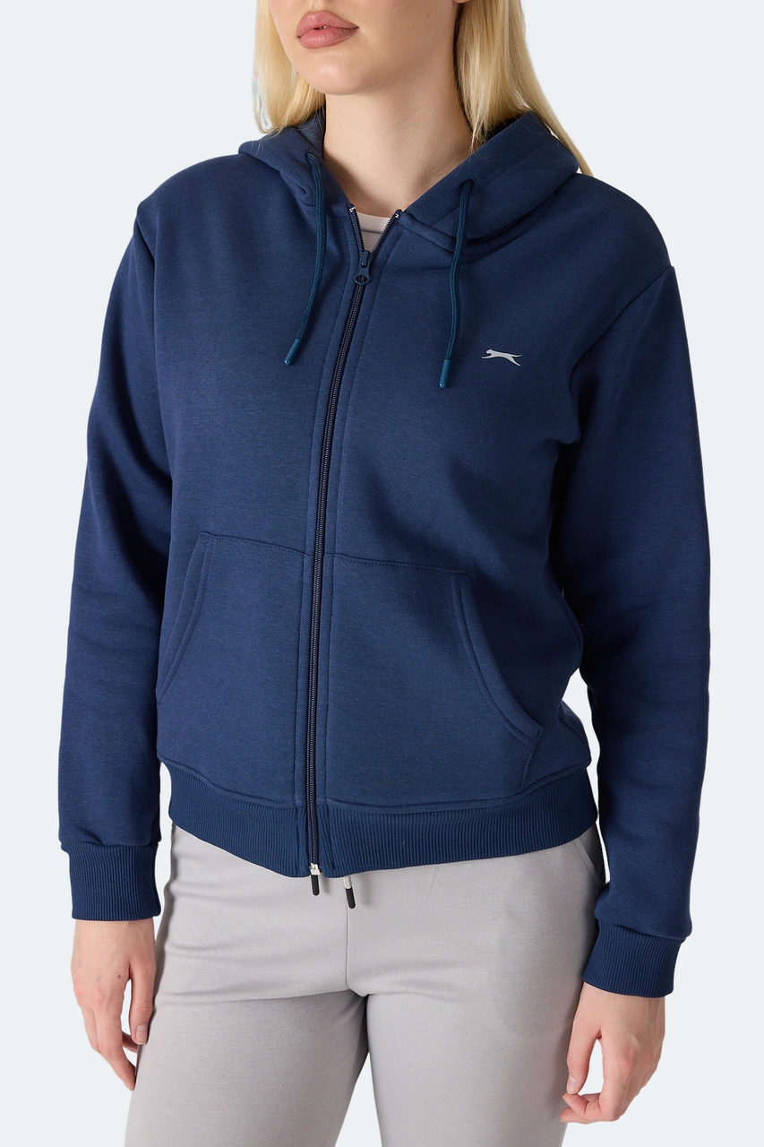Slazenger Mılıo I Kadın Lacivert Sweatshirt Lacivert