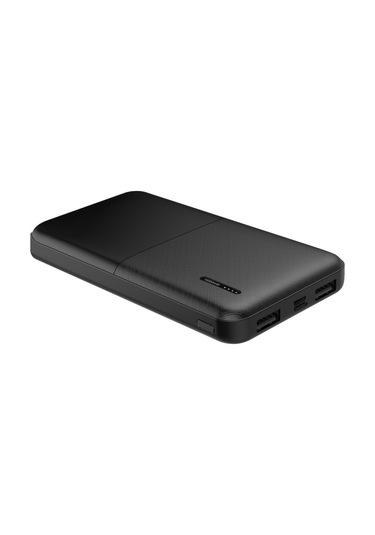Dexim M9 10.000mah Led Işıklı Powerbank - Siyah Renk
