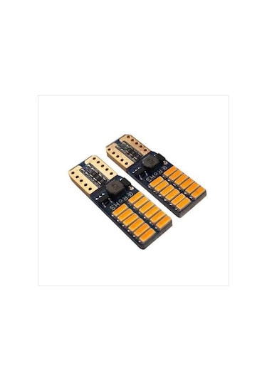 Eraks Dipsiz T10 Park Ledi 24 Smd Led İç Tavan Turuncu Park Plaka Ledi