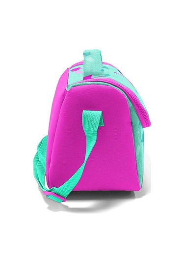 Coral High Kids Su Yeşili Neon Pembe Flamingo Desenli Thermo Beslenme Çantası 11804